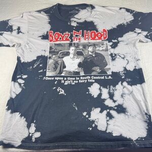 Boyz N The Hood Graphic Vintage 90s T-Shirt - Black and White